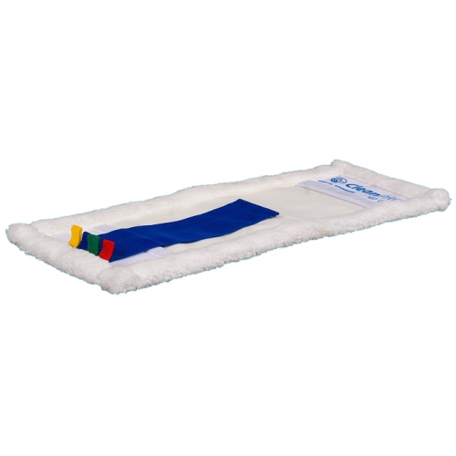 Mop płaski kieszeniowy z mikrofazy 40 cm